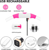 LED Dog Collar, Light Up Dog Collars, Rechargeable Dog Lights for Night Walking