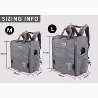 Expandable Breathable Pet Travel Backpack