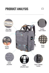 Expandable Breathable Pet Travel Backpack