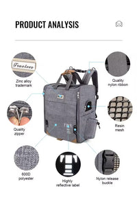 Expandable Breathable Pet Travel Backpack