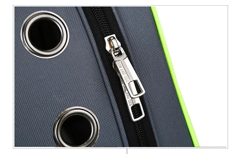 Space Capsule Dog Carrier – Breathable and Stylish Travel Bag
