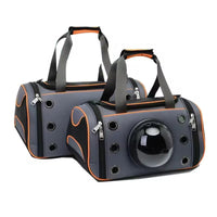 Space Capsule Dog Carrier – Breathable and Stylish Travel Bag
