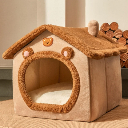 Charming Cottage Pet House For Cats and Small Dogs