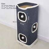 Multi-Level Cat Condo Tower with Soft Lounging Top