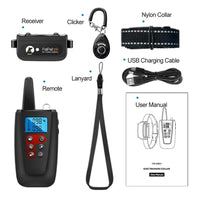 Pawfey No Shock Dog Training Collar – Humane Vibration & Sound with Remote