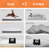 Dog Bed with Memory Foam – Extra Thick and Waterproof