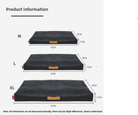 Durable Waterproof Oxford Dog Bed – Portable and Easy to Clean
