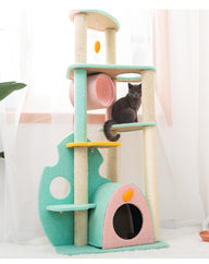 Pastel Paradise Cat Tree Cat Tower