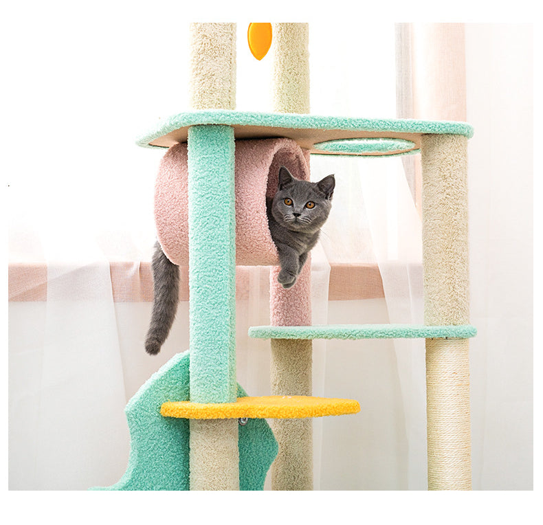 Pastel Paradise Cat Tree Cat Tower