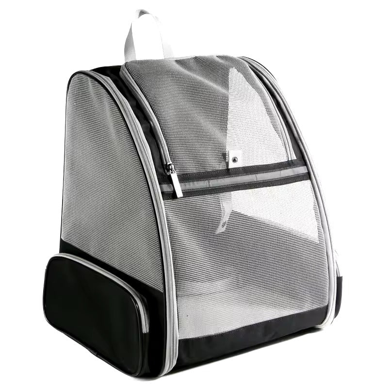 Pawfey Expandable Pet Backpack Carrier for Cats and Small Dogs