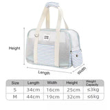Dog Carrier Bag with Clear Mesh – For Small Dogs and Cats