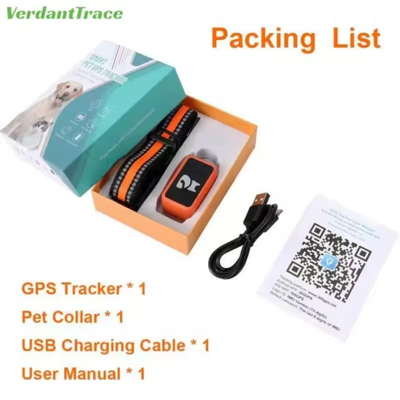 Smart Mini GPS Pet Tracker with Collar