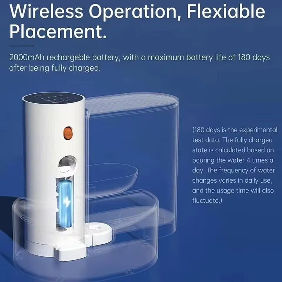 PetGravity Smart Pet Water Dispenser – 3L Auto Refill Fountain