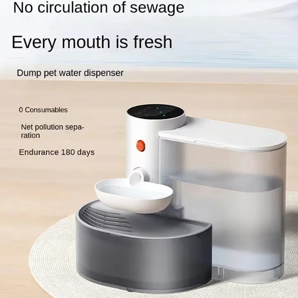 PetGravity Smart Pet Water Dispenser – 3L Auto Refill Fountain