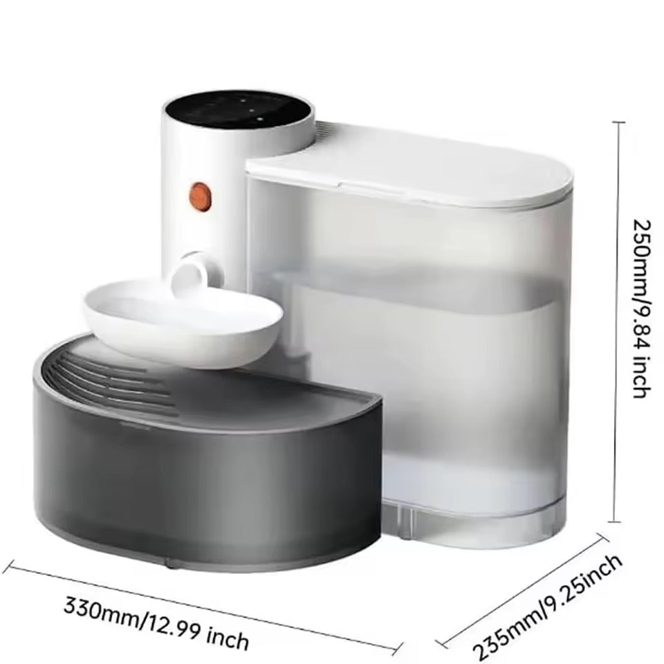 PetGravity Smart Pet Water Dispenser – 3L Auto Refill Fountain