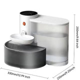 PetGravity Smart Pet Water Dispenser – 3L Auto Refill Fountain