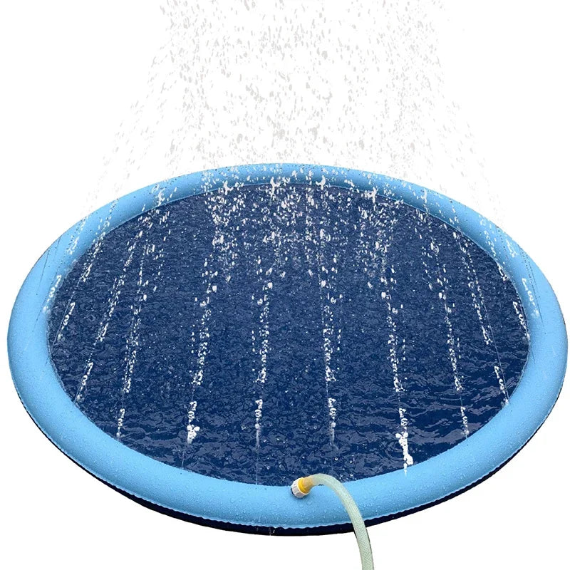 Fun and Refreshing Pet Splash Pad