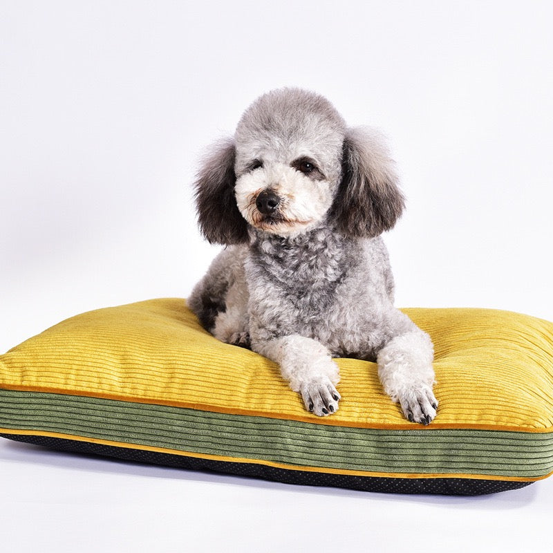 Luxury Corduroy Pet Bed – Soft Supportive and Stylish