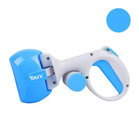 Dog Poop Scooper with Built-In Bag Dispenser+Free 6 Rolls