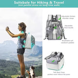Expandable Breathable Pet Backpack Carrier for Cats and Small Dogs