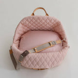 Pawfey Luxurious Quilted Pet Car Seat & Carrier