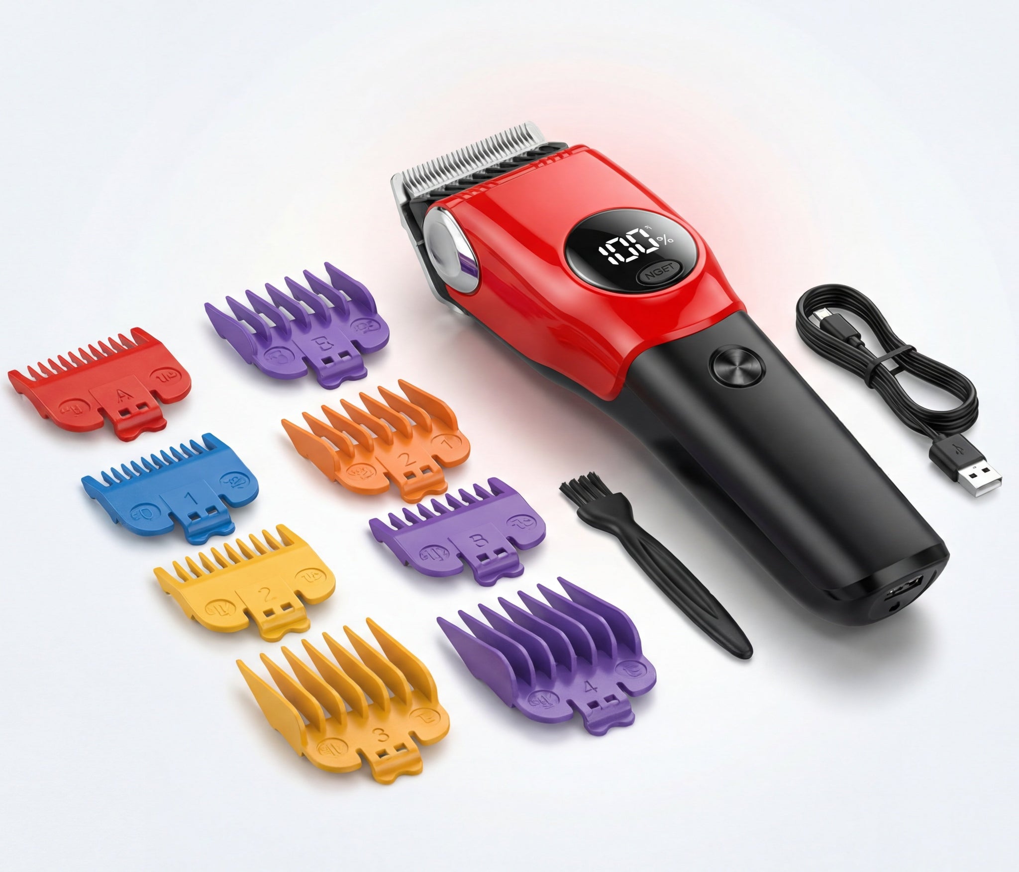 Pawfey Dog Clipper Premium LED Grooming Kit