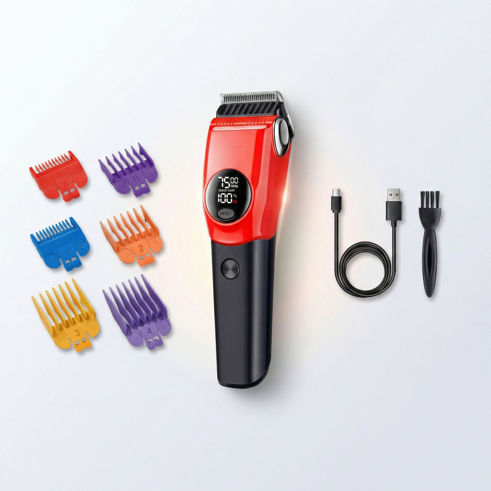 Pawfey Dog Clipper Premium LED Grooming Kit