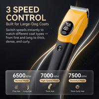 Pawfey Dog Clipper Premium LED Grooming Kit