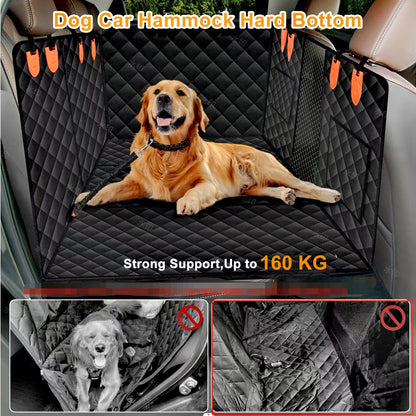 Pawfey Premium Hard Bottom Dog Car Seat Cover