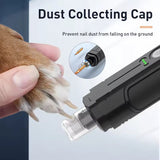 Rechargeable Pet Nail Grinder with LED Light