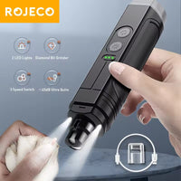 Rechargeable Pet Nail Grinder with LED Light