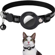 Pawfey Smart Cat Collar with Apple AirTag Holder.
