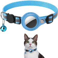 Pawfey Smart Cat Collar with Apple AirTag Holder.