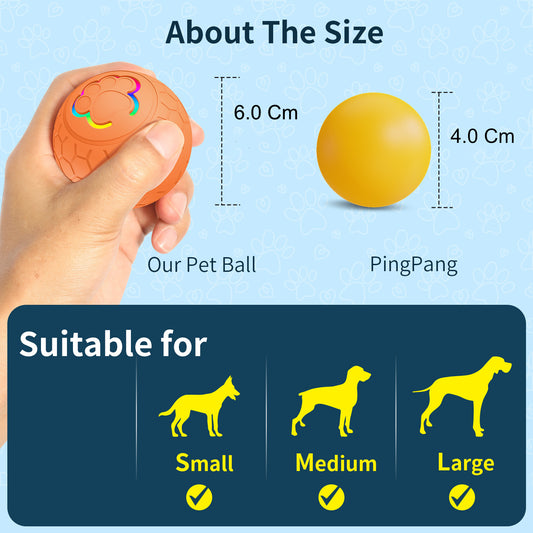 Smart Interactive LED Pet Toy Ball