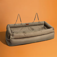 Luxury Waterproof Dog Car Seat and Travel Bed