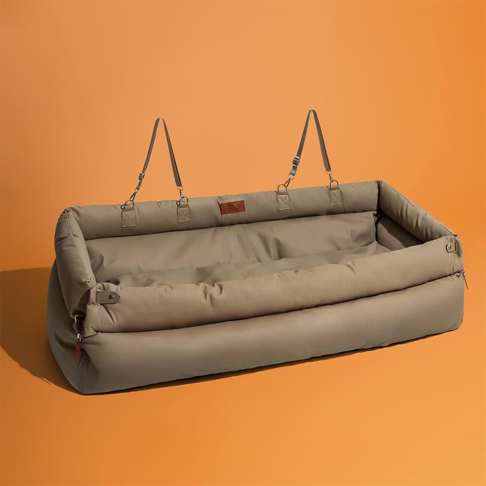Luxury Waterproof Dog Car Seat and Travel Bed