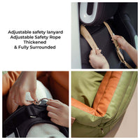 Luxury Waterproof Dog Car Seat and Travel Bed