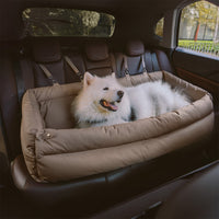 Luxury Waterproof Dog Car Seat and Travel Bed