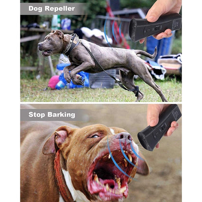 New Ultrasonic Dog Chaser - Aggressive Attack Repeller and Trainer