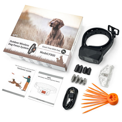 Pawfey Outdoor Wireless GPS Containment Fence