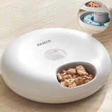 Automatic Pet Feeder with Cooling Ice Packs – 6 Meal Capacity