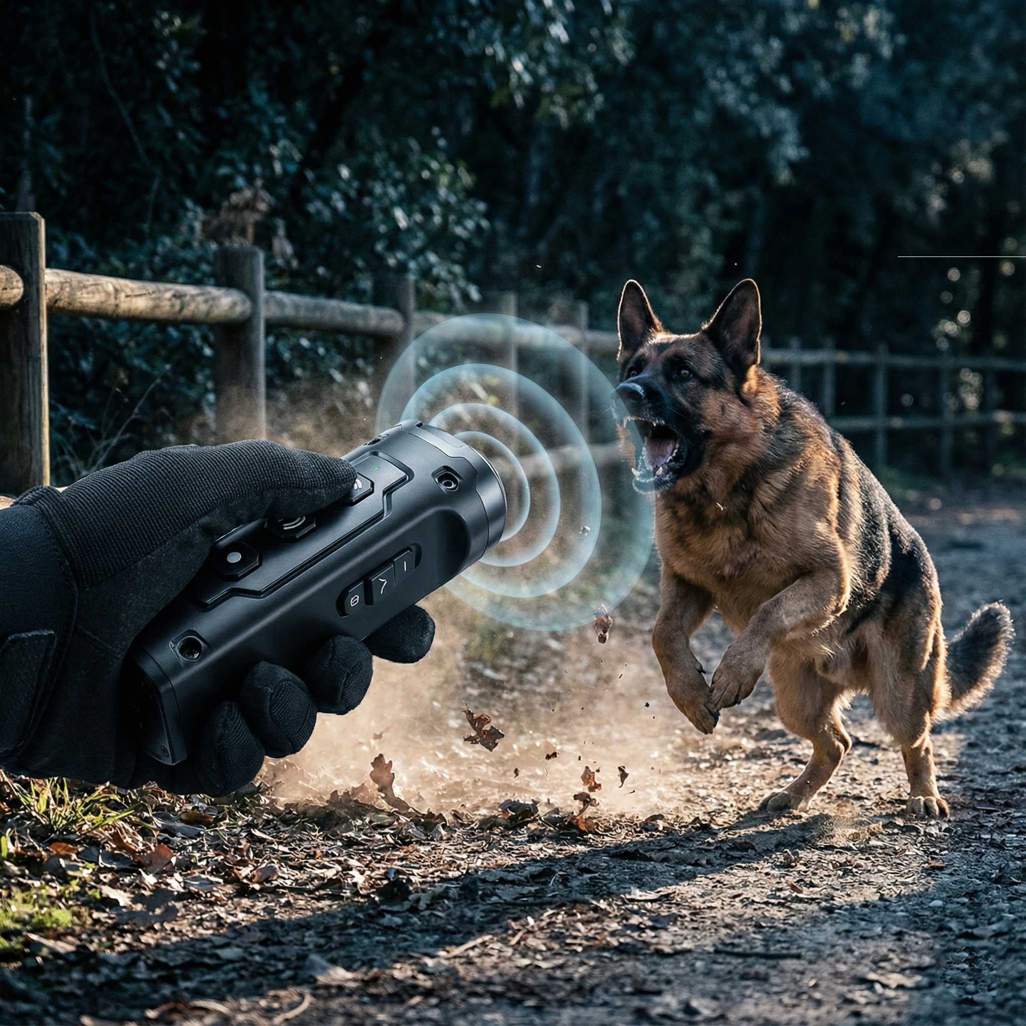 Dog Ultrasonic Training Device – 3-in-1 Bark Control & Pet Deterrent