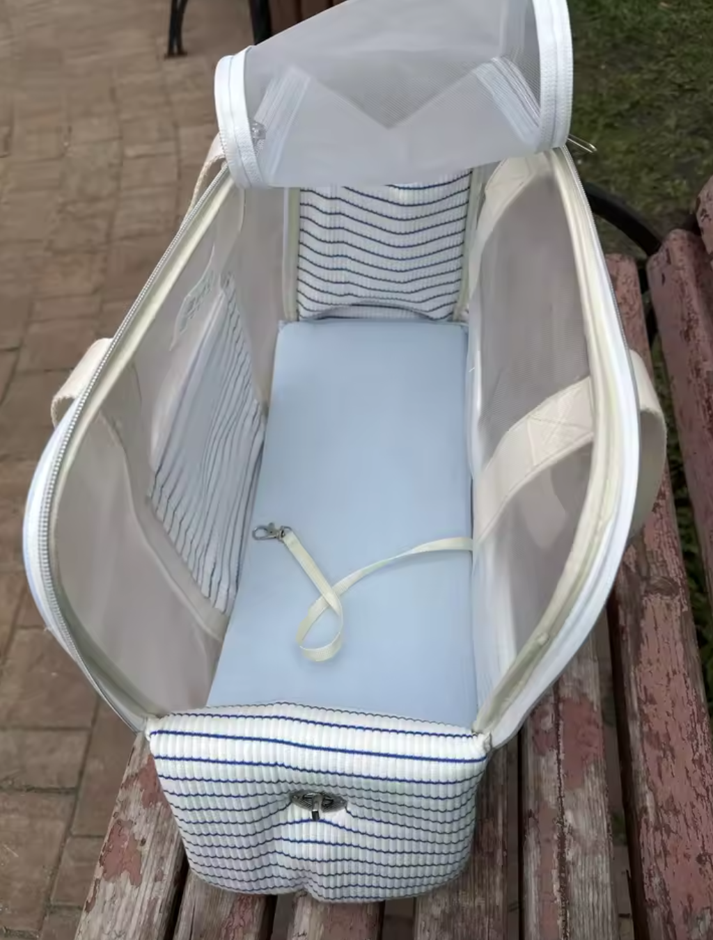 Dog Carrier Bag with Clear Mesh – For Small Dogs and Cats