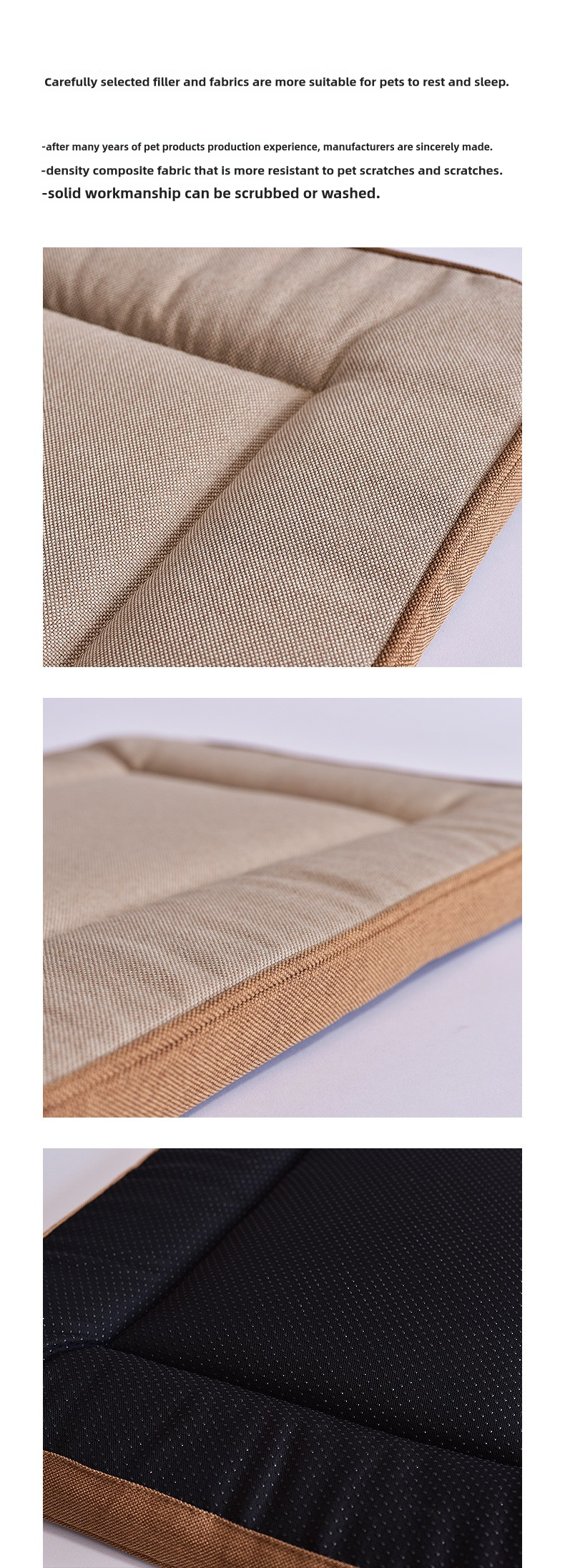 Pawfey Premium Dog Bed – Durable and Washable Cushion