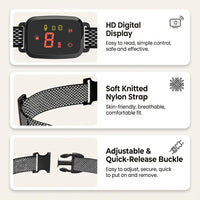 No-Shock Anti-Bark Dog Training Collar – Safe & Humane Behaviour Control