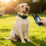 Premium 1000m Dog Training Collar with Remote - Waterproof, Rechargeable E-Collar for All Dog Sizes