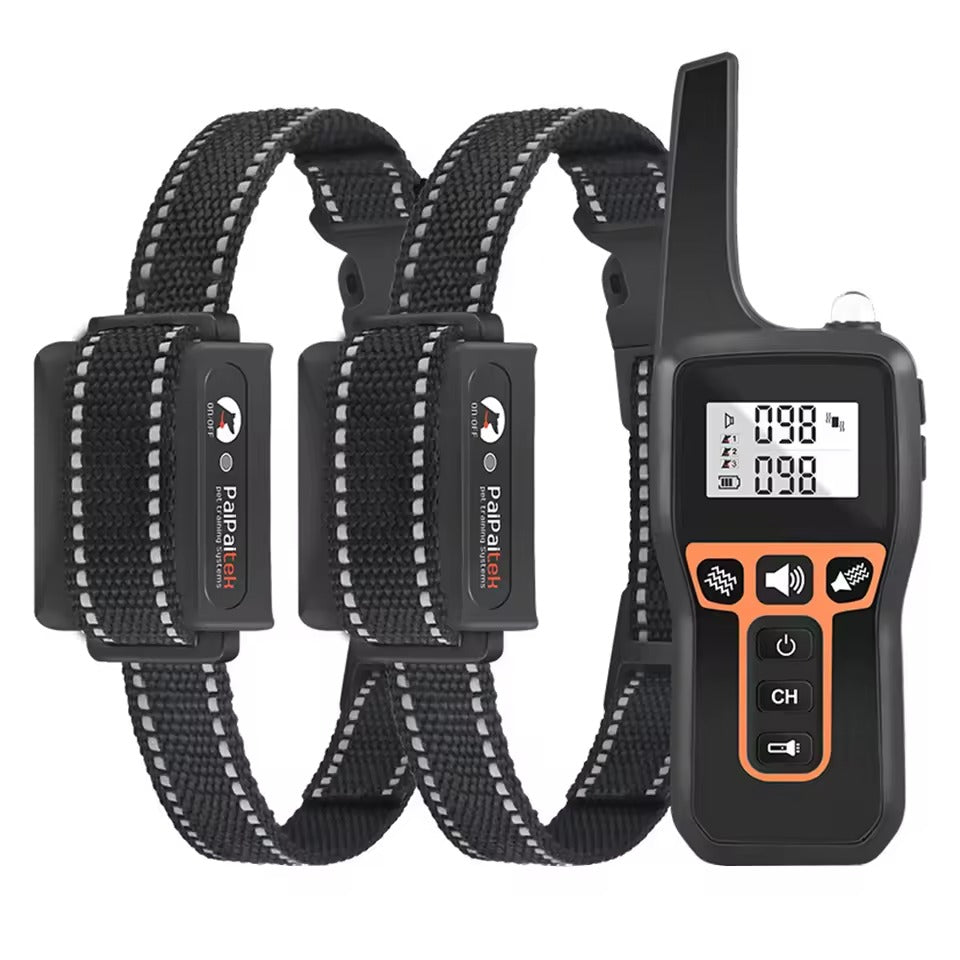 Rechargeable 1000m Waterproof Dog Training Collar