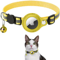 Pawfey Smart Cat Collar with Apple AirTag Holder.