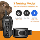 Dog Training Collar Anti Bark Collar Shock Collar - Waterproof and Adjustable