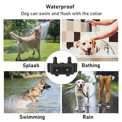 Rechargeable Waterproof Dog Training Collar